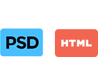 PSD to HTML conversion service