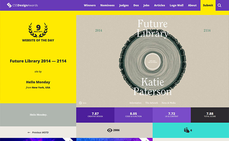 Best CSS Award Websites to Submit Your Designs - css design awards