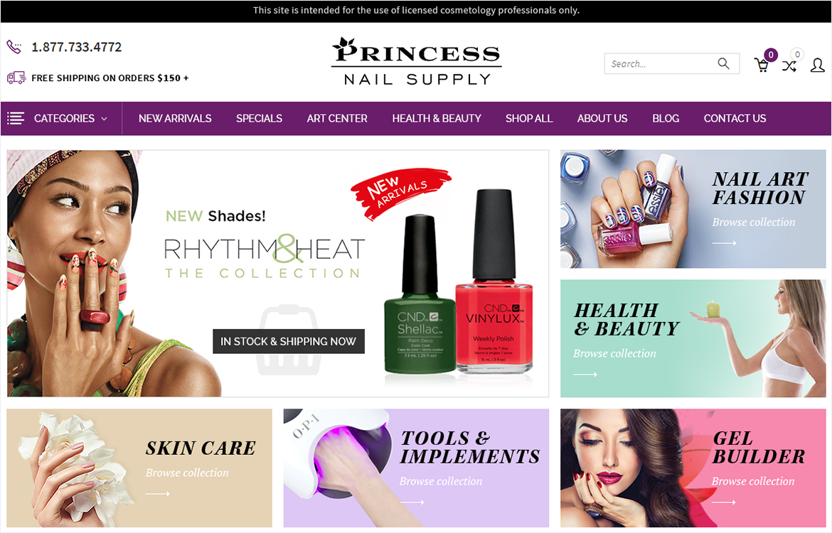 Create An Online Store For Health And Beauty Products ...