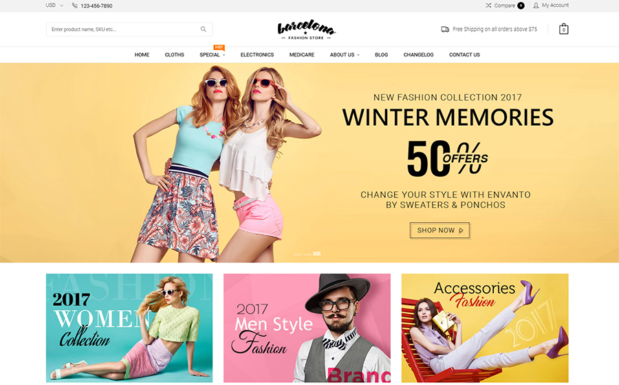 Best-Selling eCommerce Themes