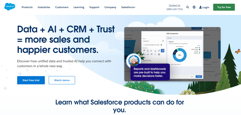 Salesforce best CRM software for agencies