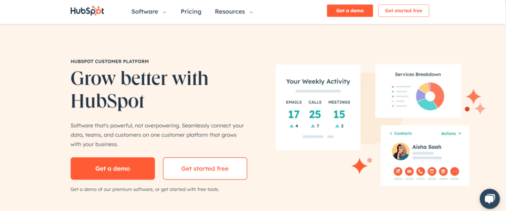 HubSpotCRM for manufacturing